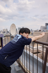 QT8 x USA TAKUMA Staycation Tee (Navy)