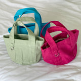 canvas mini-mini bag (3 colors)