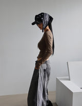 [UNISEX] ミリタリーカーモダメージボールキャップ