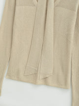 Selene Sheer Rib Scarf Knit