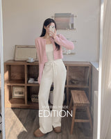 【MADE】ニットワイドパンツ