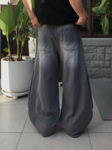 May strap denim pants 2C