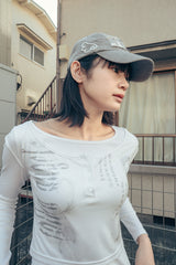 Fallen angel layered top (White)