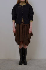 Balloon cardigan_black