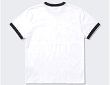 Essential Standard Short Sleeve Ringer T-shirt 3GEAR White