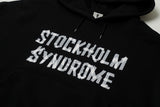 TAPE HOODIE - BLACK