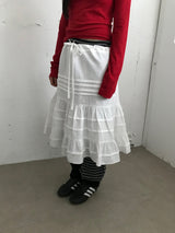 Chihiro Pintuck Midi Skirt (2 Colors)