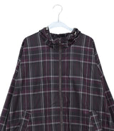 [unisex] Silphyd Over Fit Check Windbreaker Jacket