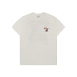 24FW WORLD WIDE TRAVEL QUOKKA ARTWORK SHORT SLEEVE T-SHIRT (OVERSEAS EXCLUSIVE) CREAM