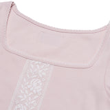 Lace Puff T-shirt (Pink)
