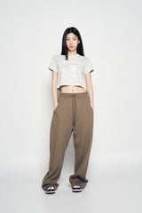 25SS ADLV BALLOON WIDE PANTS ESSENTIAL COCOA