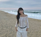 seasalt unoff frill sheer bl