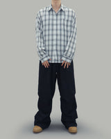 Laon Check Shirt (Black)