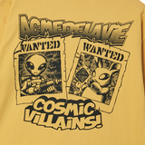 25SS コズミックヴィランショートスリーブTシャツ イエロー