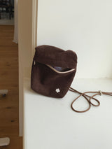 mini pocket bag - corduroy brown