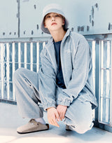 24FW アップサイドダウンベーシックロゴショートスリーブTシャツ ブラウン