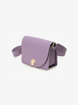 ISLE MINI ショルダーレザーバッグ / Purple Lilac