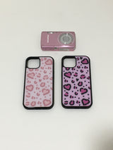 heart leopard (pink) case 