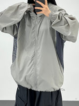 side mesh windbreaker