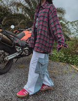 ルアーハーフストラップカーゴパンツ