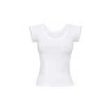 B.ジュエルロゴTシャツ [WHITE]