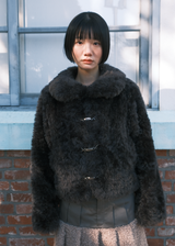 Fur Jacket /  Dark Brown