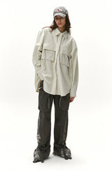 CAMO POCKET PANTS / CHARCOAL