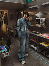 [PREMIUM/MADE] シグニチャーモルドクロップデニムジャケット
