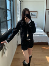 Haze Metal Stud Cotton Jacket