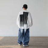 PAINT OVERSIZED FIT LONG SLEEVE T-SHIRT