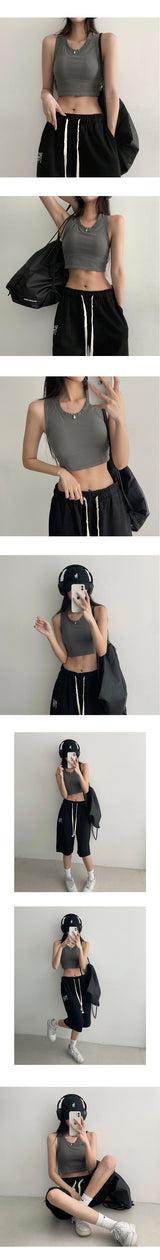 Karten Cap Crop Sleeveless