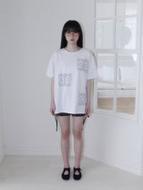ドットシグネチャーTシャツ (ホワイト)