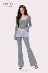 Racing Stretch Flare Soft Pants