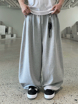 one-mile two-tuck string pants (5color)