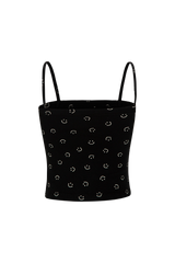 スマイルノースリーブ black