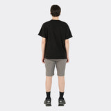Ocean Metaverse Embroidery Short Sleeve T-shirts (Black)
