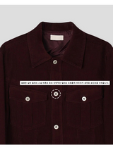 [F/W] ウエスタンセミクロップコーデュロイジャケット(3color)