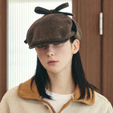 VA Embroidery Fly Hunting Cap / Brown