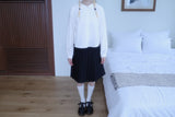 Hime round collar shirt