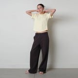 Basic Short Sleeve Tee_Yellow