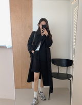 [SHOPPERMADE] Belgian Double Trench Coat (3color)