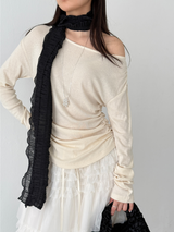 nube string shirring top (3color)
