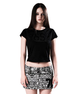7656 HOTFIX T-SHIRTS BLACK