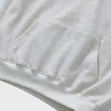 Concept College Cursive Logo Waffle Hoodie / Melange Gray [Unisex]