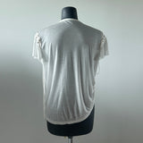 SEETHROUGH SLIM LINE TSHIRT WHITE