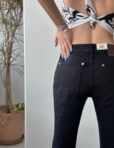 Basic Low-Rise Bootcut Pants