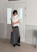 WAVE DRAPE SHIRT