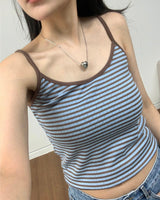 Fruity Stripe Sleeveless Top 4C