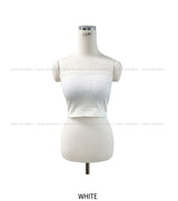[U-BASIC] Basic Ribbed Tank Top (+With Cup)