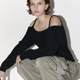 Triple string pants Khaki